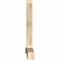 Ekena Millwork Bellingham Rough Sawn Timber Gable Bracket, Douglas Fir, 108"W x 58"H x 6"D x 6"F, 13/12 Pitch GBW108X58X0606BEL00RDF - alternate 2